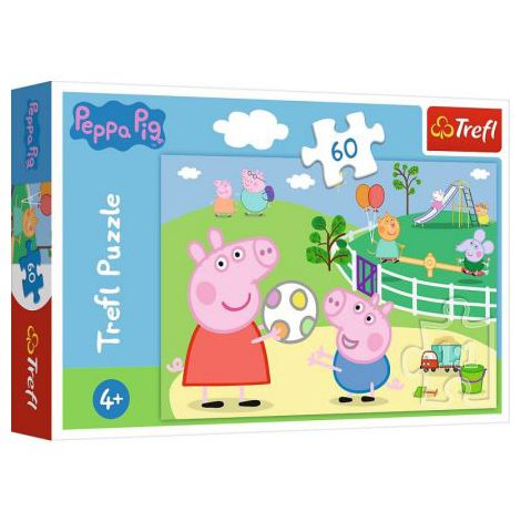 Puzzle Trefl 60el Świnka Peppa: Zabawy w gronie przyjaciół